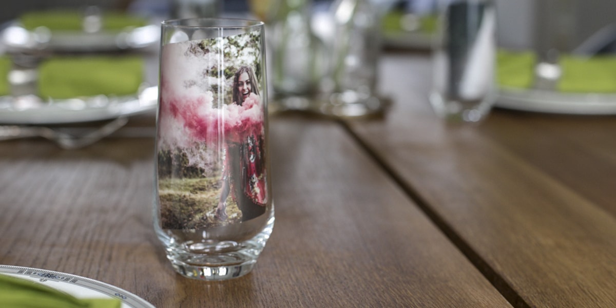 prints table decoration tips