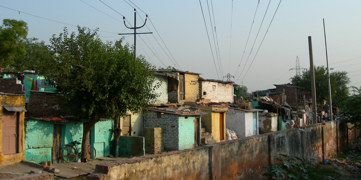 Slums Neu-Delhi