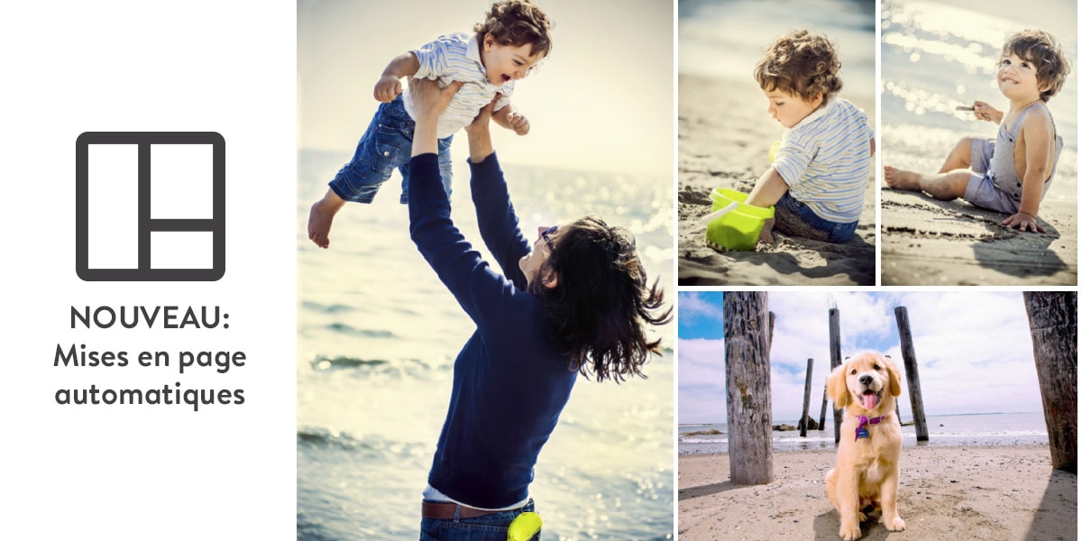 Mise a jour outil creation livre photo mise en page automatique