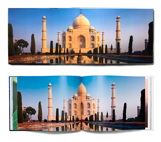 Platliggend premium open Fotoboek platliggend premium open