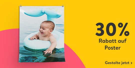 30 % Rabatt auf Poster