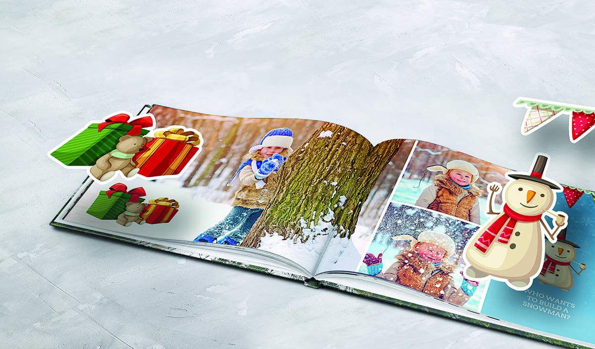 winter photo product photo book