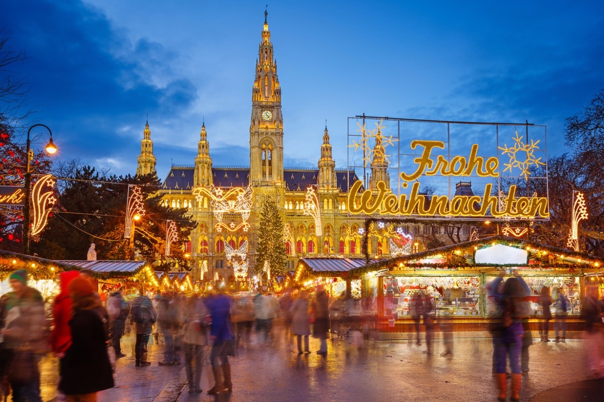 European christmas market vienna
