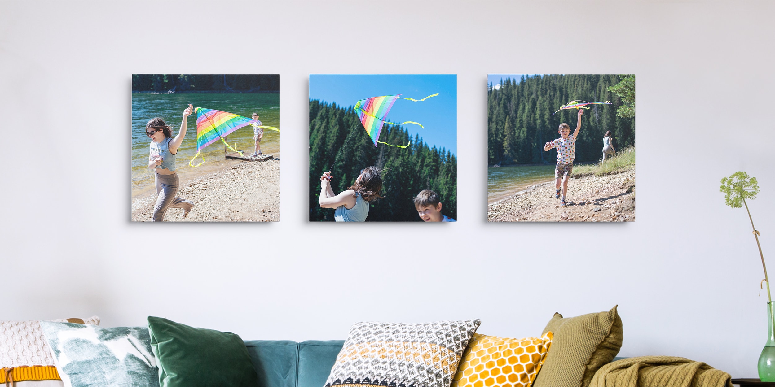 Ways to hang clearance up pictures