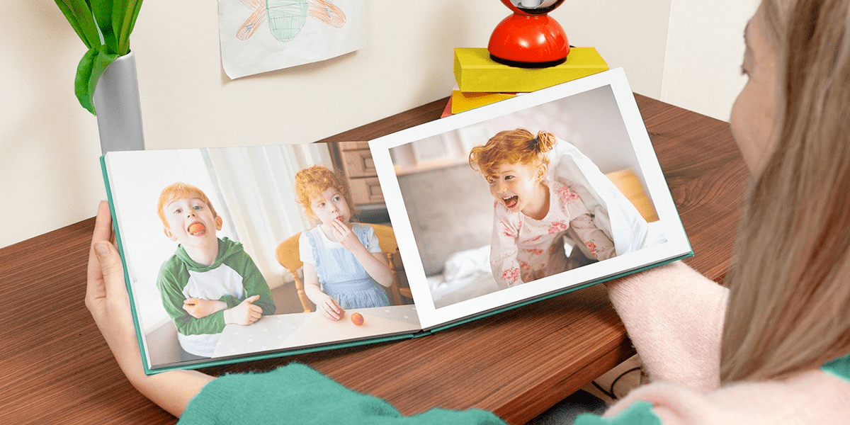 Create baby's first photo album with bonusprint