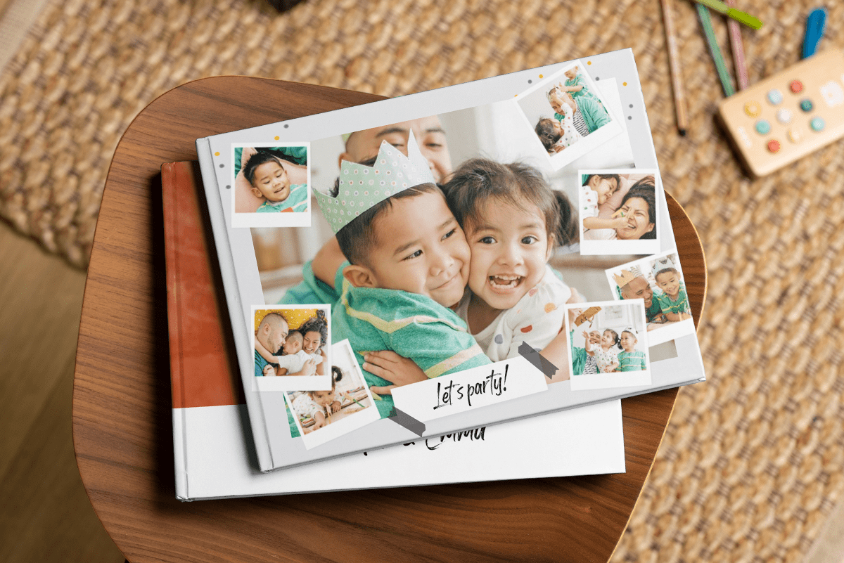 1st birthday photo album 2024 personalised