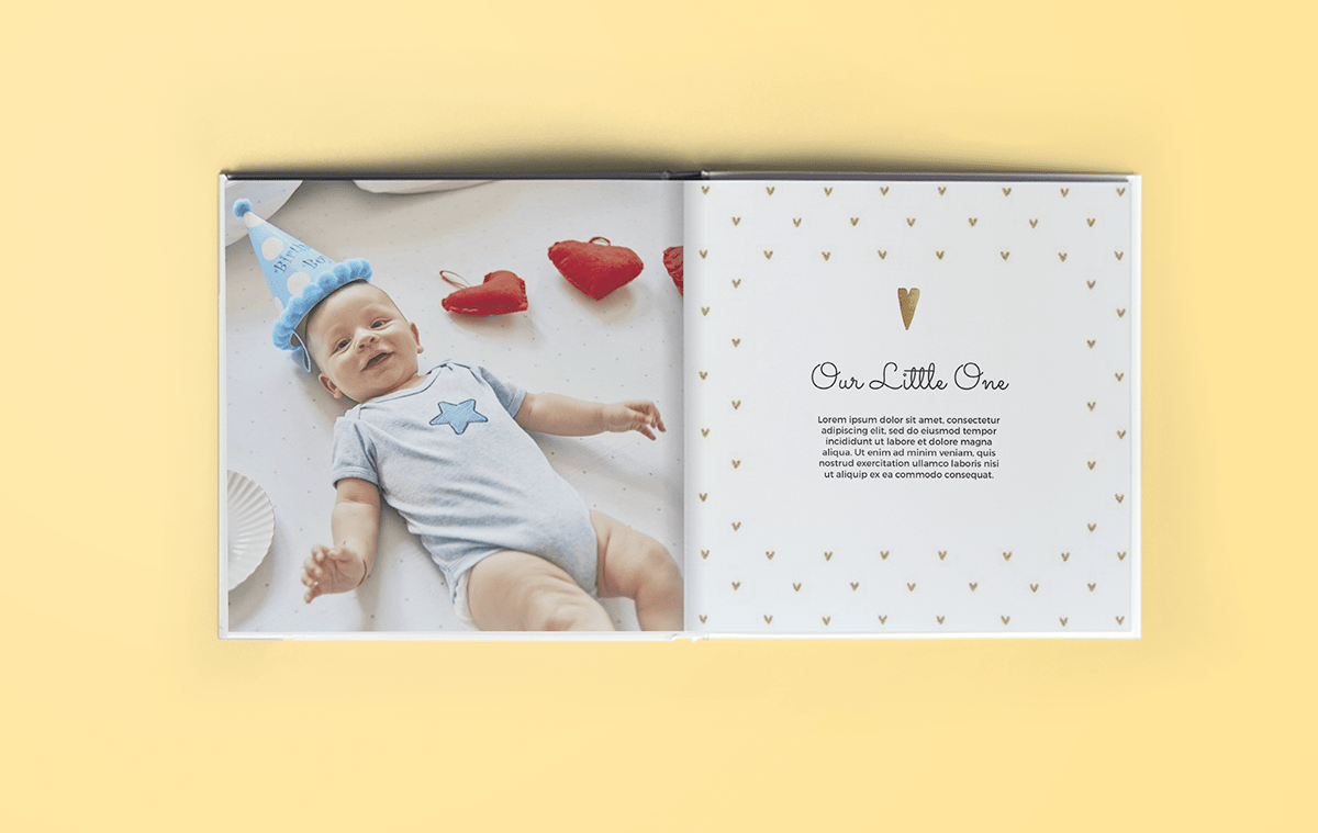 Photo Book Styles  Baby photo books, Photo book, Baby photos