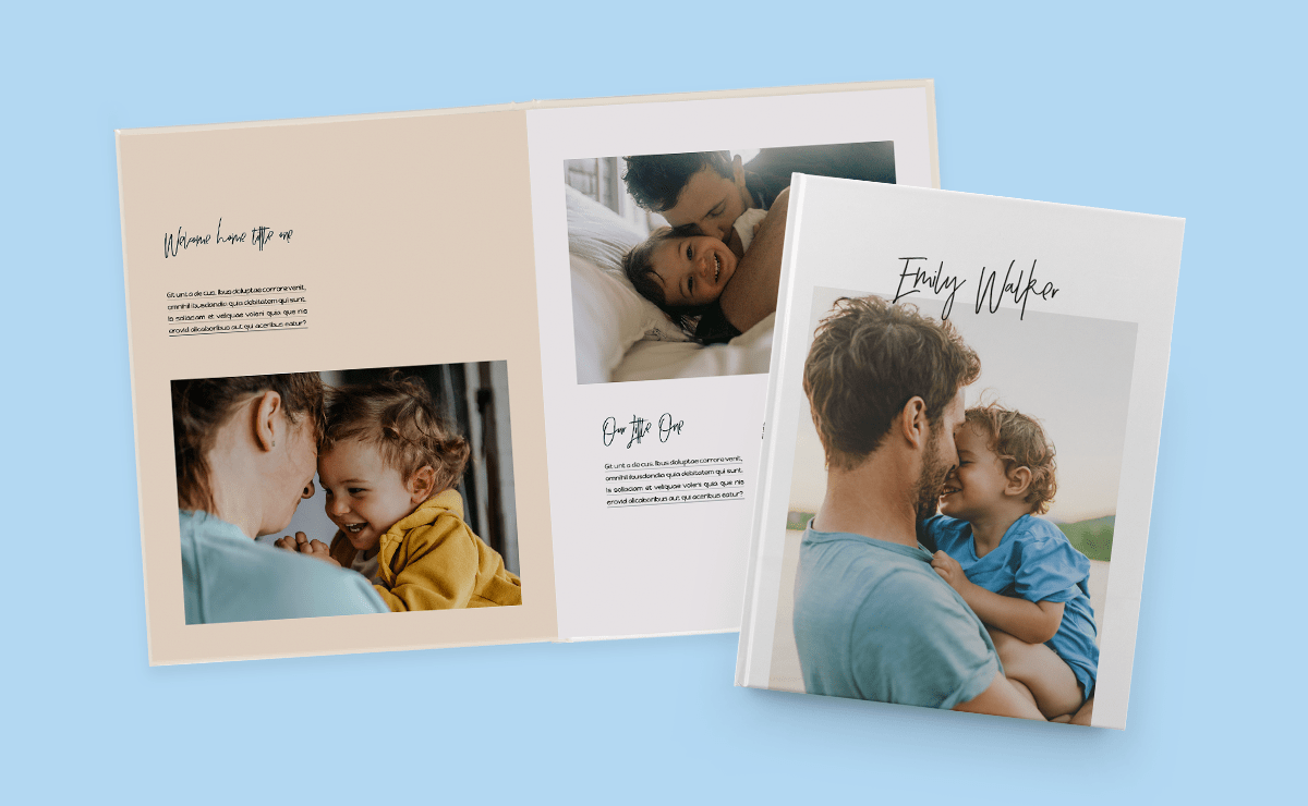 What to write in your bonusprint baby photo book