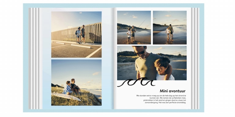 Een verhaal vertellen met je fotoboek | albelli