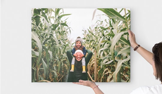 Foto op canvas - normaal € 3,50 nu slechts € 2,80 