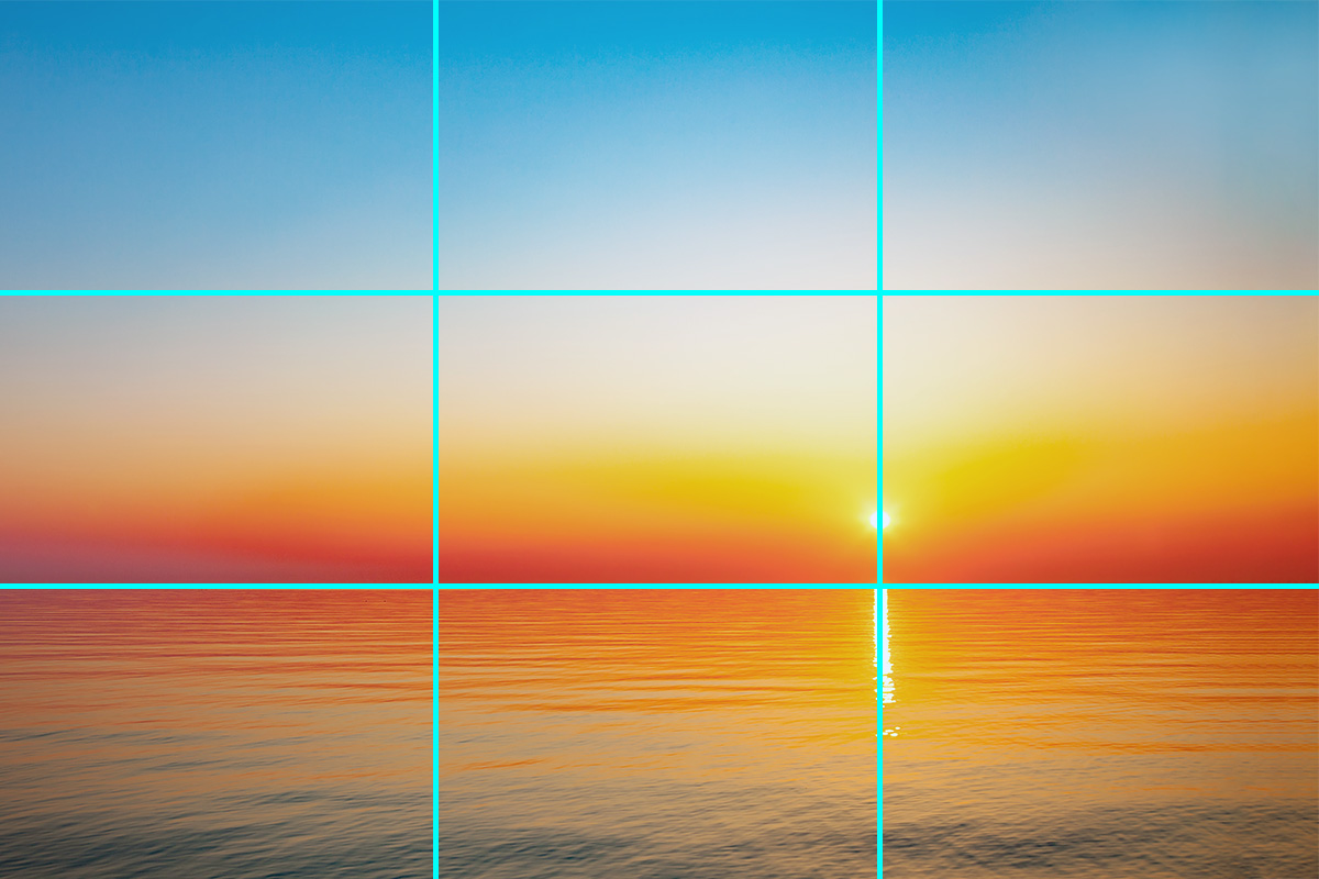 Fototips för bilder av solnedgångar horisont