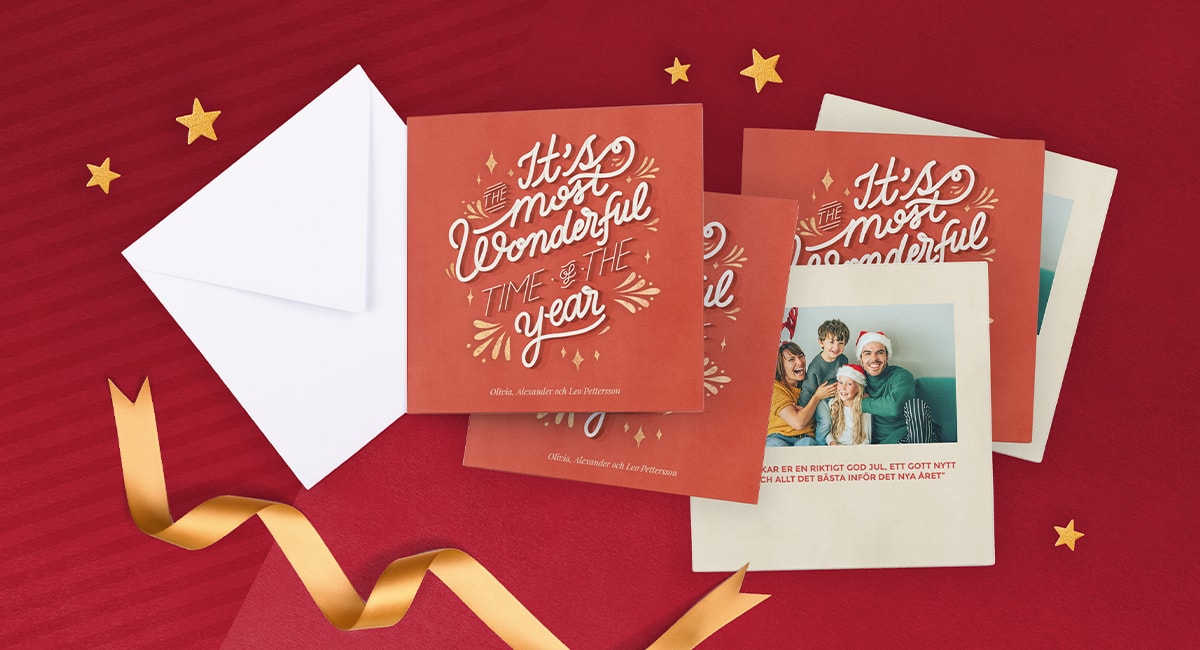 9 förslag på vad du kan skriva på dina julkort  önskefoto