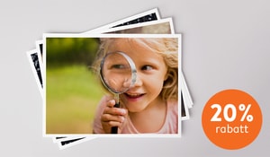 Fremkalle bilder 20% rabatt Fremkalle bilder 20% rabatt