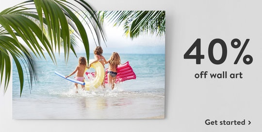 40% off wall art